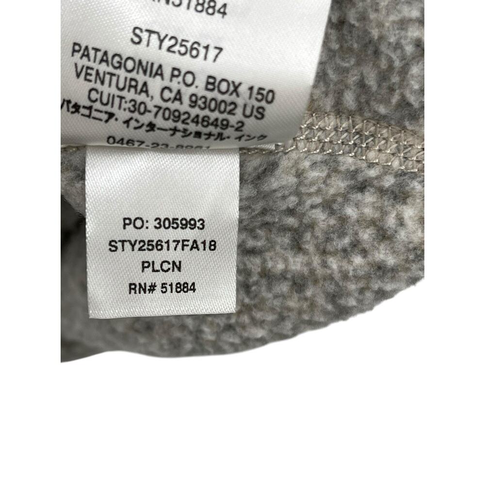 Patagonia Better Sweater 1/4 Zip Pullover Pelican Women’s Size Medium - Picture 8 of 11